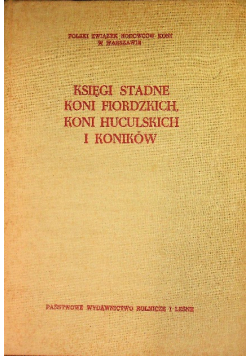 Księgi stadne koni fiordzkich koni huculskich