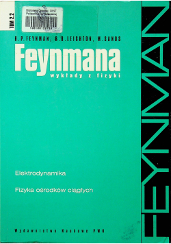 Feynmana wykłady z fizyki tom 2 część 2