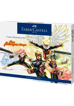 Zestaw do rysowania komiksów 15el. FABER CASTELL