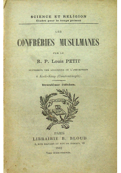 Les Confreries Musulmanes 1902 r