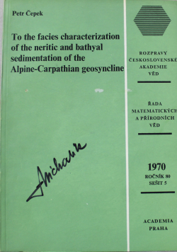 To the facies characterization of the neritic and bathyal sedimentation of the alpine Carpathian geosyncline