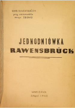 Jednodniówka Rawensbruck