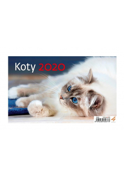 Kalendarz 2020 Biurkowy Koty HELMA