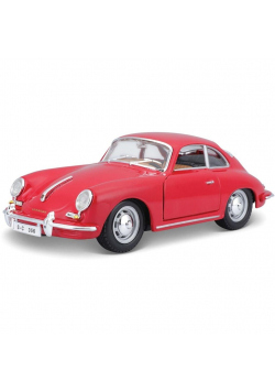 Porsche 356B Coupe Red 1:24 BBURAGO