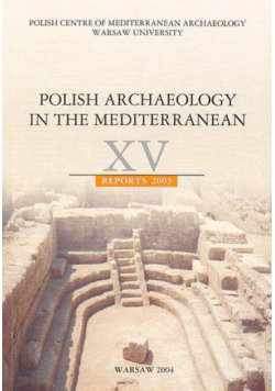 Polish Archaeology in the Mediterranean XV, Reports 2003