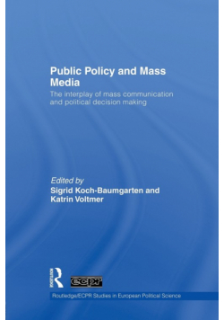 Public Policy and the Mass Media