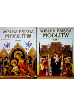 Wielka Księga Modlitw 2 Tomy + 2 Płyty CD