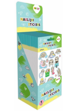 Display naklejki Effect 50 sztuk Happy Color