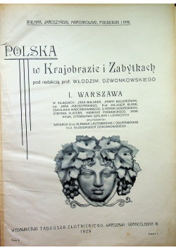 Polska w Krajobrazie i Zabytkach Tom I 1929 r.