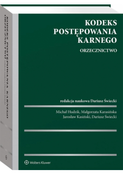 Kodeks postępowania karnego. Orzecznictwo