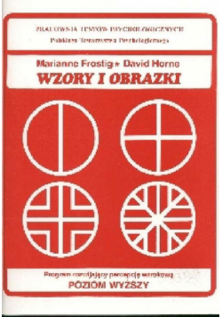 Wzory i obrazki Program rozwijający percepcje wzrokową zeszyt