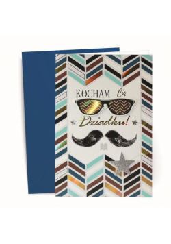 Karnet Kocham Cię Dziadku