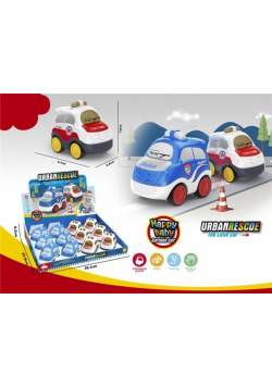 Auto ambulans, policja z napędem MIX