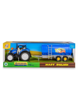 Traktor New Holland T5 z cysterną na mleko 1:32