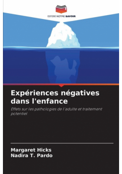 Expériences négatives dans l'enfance