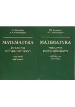 Matematyka poradnik encyklopedyczny Część od I do IV