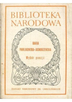 Wybór poezji