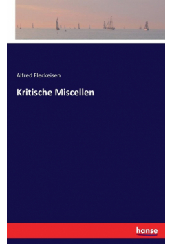 Kritische Miscellen