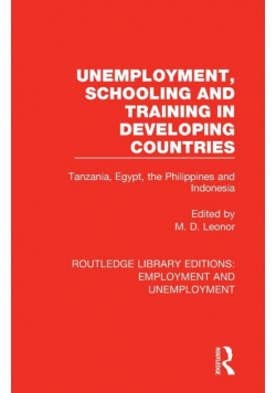 Unemployment, Schooling and Training in Developing Countries