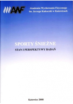 Sporty śnieżne stan i perspektywy badań