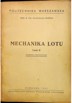 Mechanika lotu część 2
