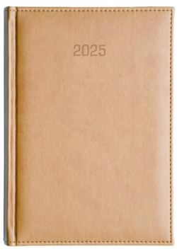Kalendarz 2025 B5 tygodniowy Vivella beż