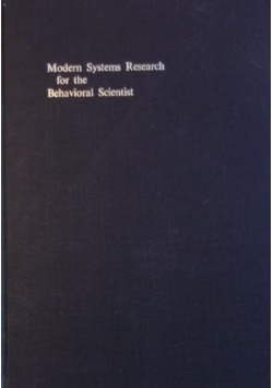 Modern Systems Research for the Behavioral Scientist