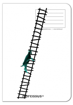 Zeszyt A4/60K kratka PP Fun Goat Ladder (4szt)