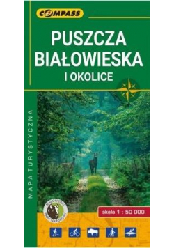 Mapa tur. - Puszcza Białowieska i okolice 1:50 000