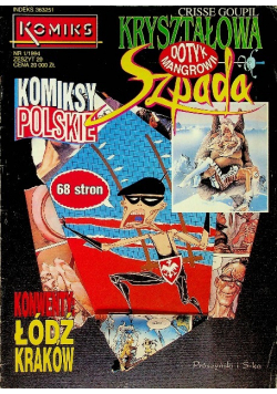 Komiks Nr 1 / 94 zeszyt 29 Kryształowa Szpada