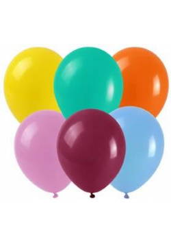 Balony pastelowe 25cm 6szt