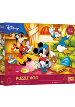 Puzzle 600 Myszka Miki i Przyjaciele Disney