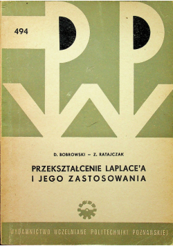 Przeksztształcenie Laptace'a i jego zastosowania