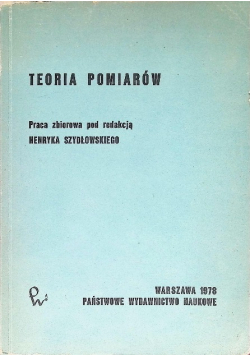 Teoria pomiarów