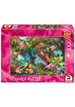 Puzzle 1000 PQ Kolorowe Kolibry 113388
