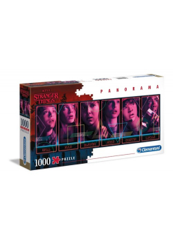Puzzle 1000 Panorama Netflix Stranger Thing