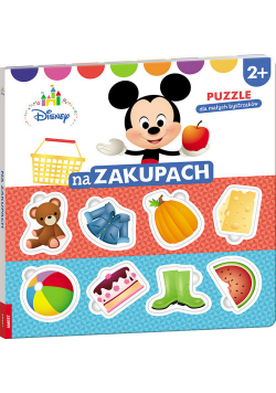 Disney Puzzle dla małych bystrzaków Na zakupach