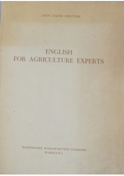 English for Agriculture Experts