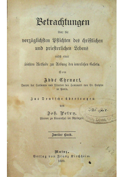 Betrachtungen 1889 r