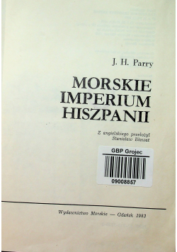 Morskie Imperium Hiszpanii