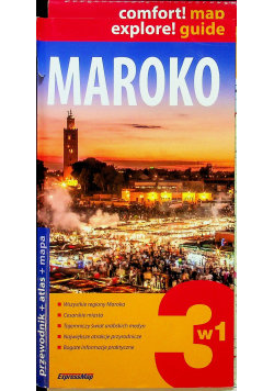 Maroko Przewodnik 3w1 z mapą samochodową