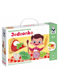 Układanka kreatywna Jedzonko Kapitan Nauka