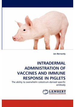 Intradermal Administration Of Vaccines And Immune Response In Piglets