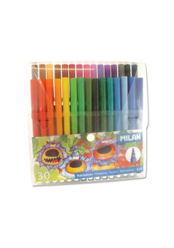 Flamastry 30 kolorów w etui MILAN