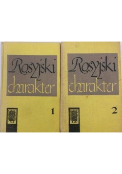 Rosyjski charakter Tomy od I do III