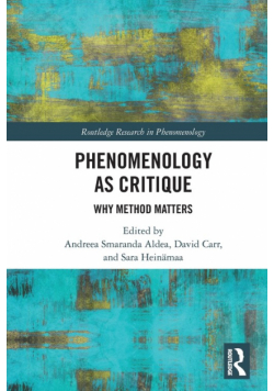 Phenomenology as Critique