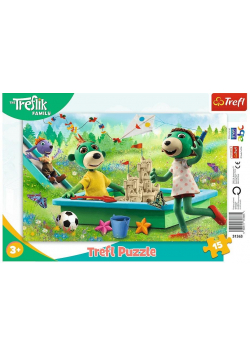 Puzzle ramkowe 15 Zabawa od rana TREFL