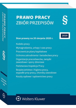 Prawo pracy Zbiór przepisów