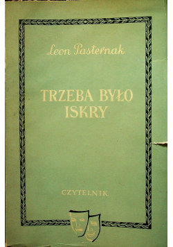 Trzeba było iskry