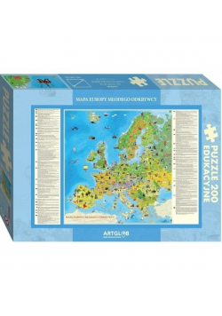 Puzzle 200 - Europa Młodego Odkrywcy